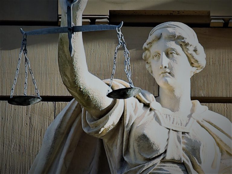 Bild von der Justitia